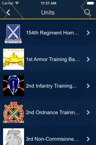 154th Regiment Regional Training Inst. screenshot 2