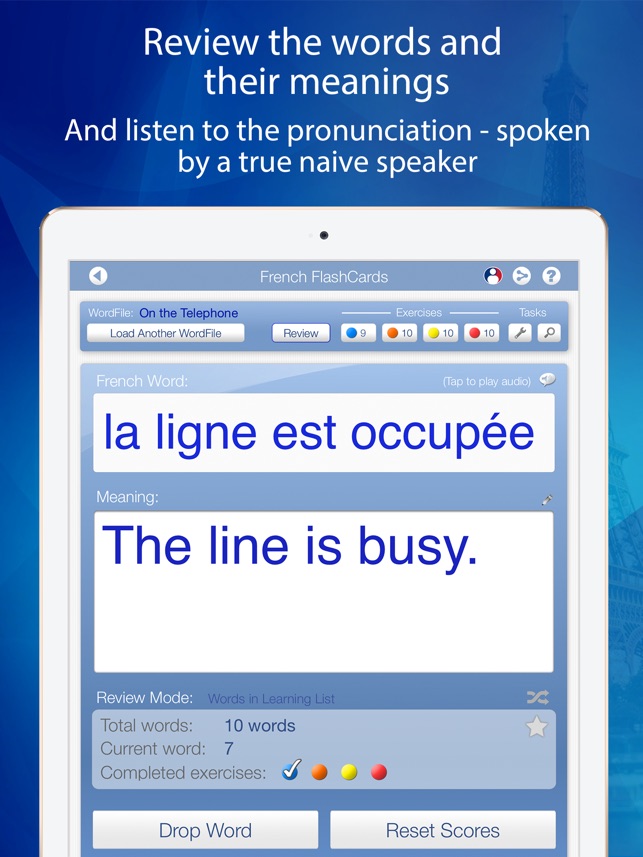 Learn French FlashCards for iPad(圖3)-速報App