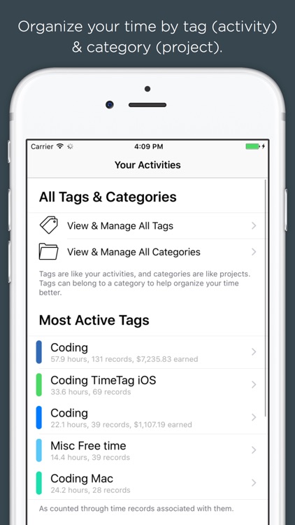 TimeTag - Track your time screenshot-4
