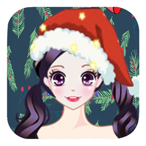 My Christmas Salon - Beautiful Girl Dress Up Diary Icon