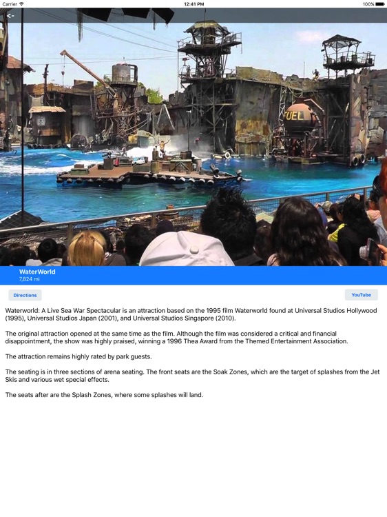 MotorCo Guide for Universal Hollywood - for iPad