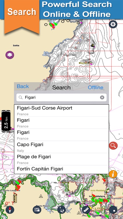 Marine Corsica Nautical Charts