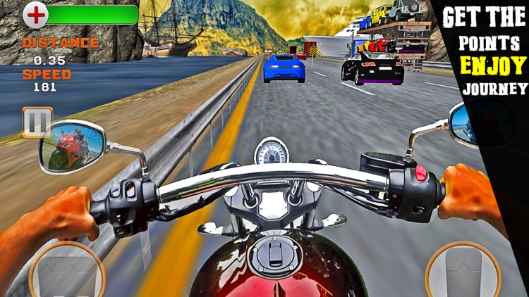 VR Crazy Bike Race: Traffic Racing Free