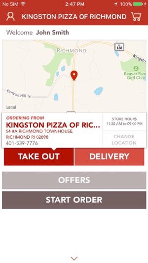 Kingston Pizza of Richmond