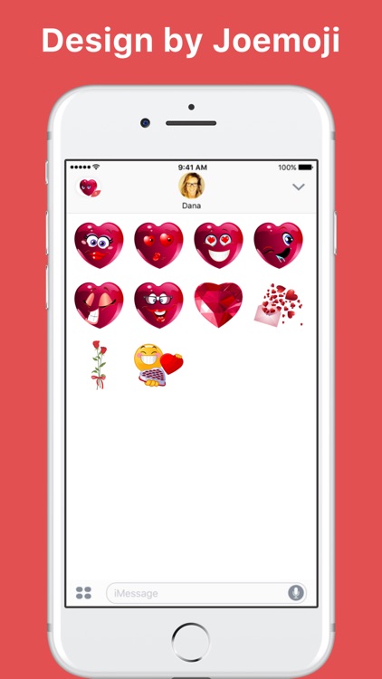 Valentine stickers by Joemoji