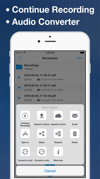 Recorder App Pro - Audio Recording and Cloud Share