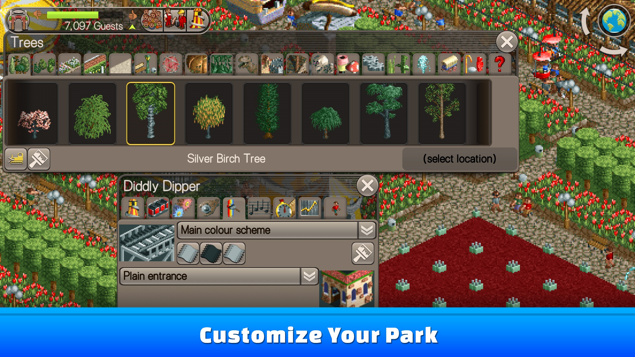 Screenshot do app RollerCoaster Tycoon® Classic