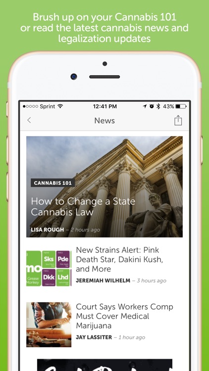 Leafly Marijuana Strain and Dispensary Reviews screenshot-4