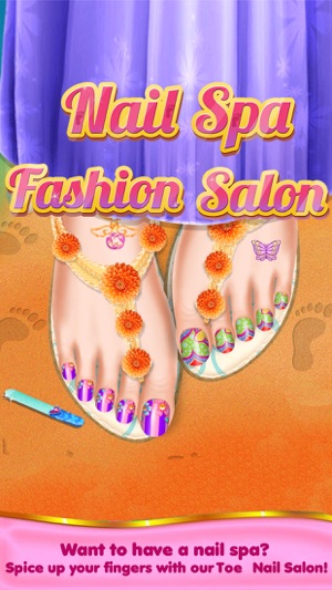 Toe Nail Salon Beauty Nail Art For Fashion Girls(圖1)-速報App