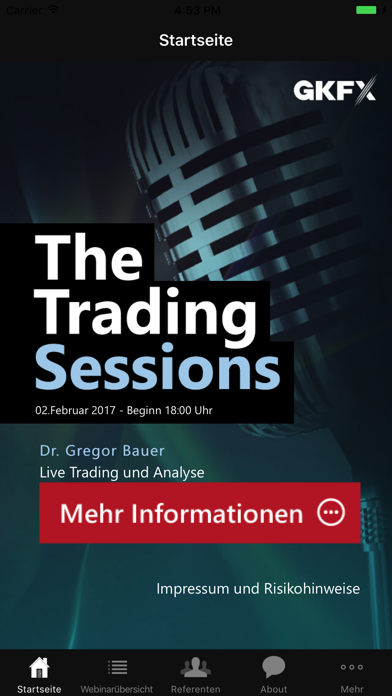 The GKFX Trading Sessions screenshot 2