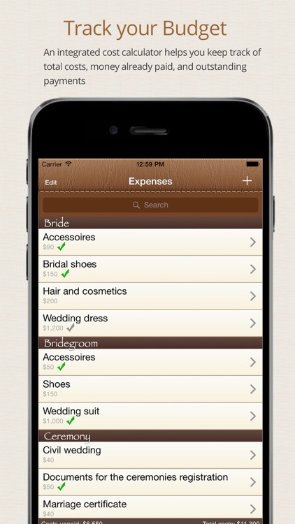Wedding Planner for Brides screenshot-3