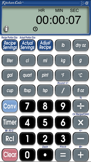 KitchenCalc Pro Culinary Math & Recipe Calculator(圖3)-速報App