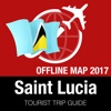 Saint Lucia Tourist Guide + Offline Map