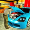 Sports Cars Mechanic Garage