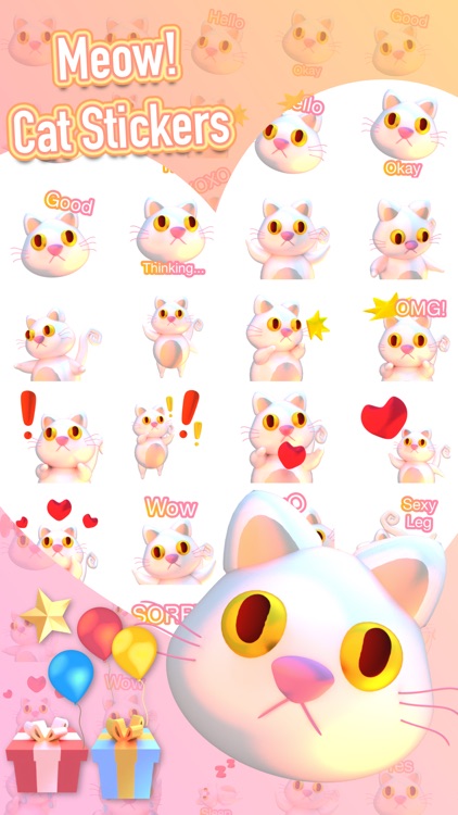 Meow! Cat Stickers