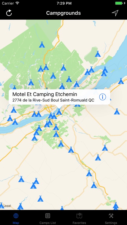 Quebec – Campgrounds & RV Parks