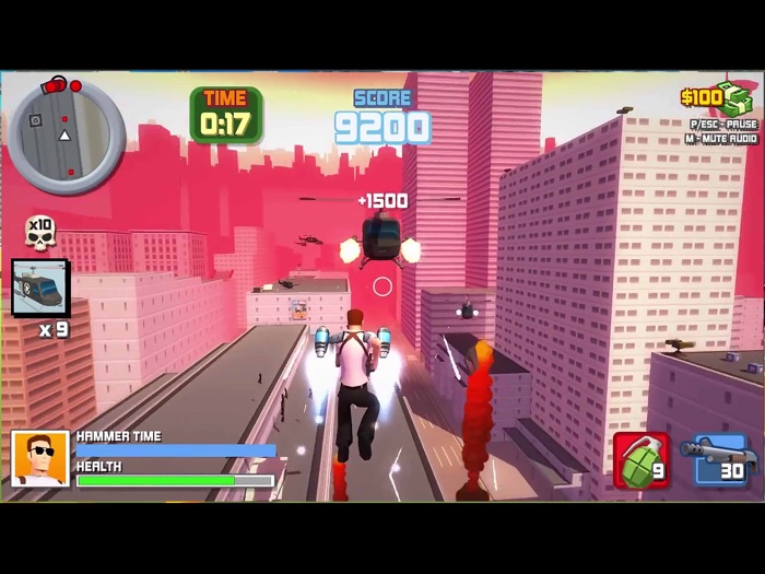 犯罪 市 流氓 射手 游戏  战争 模拟器