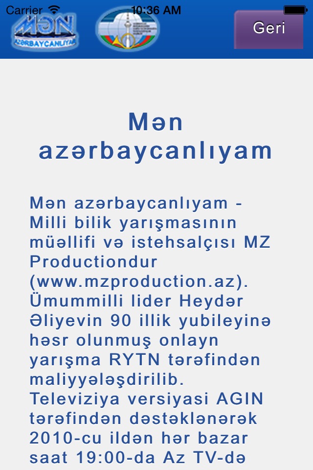 Men azerbaycanlıyam screenshot 4