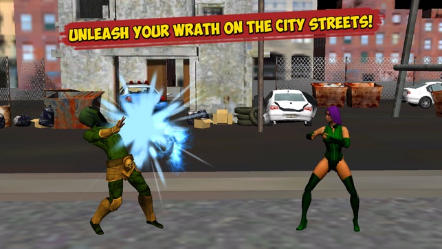 Ninja Kung Fu Street Fighting Challenge 3D(圖1)-速報App