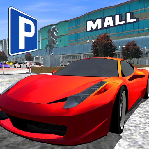 3D In Car Shopping Mall Parking 2017 Icon