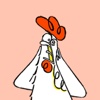 Hand-draw Rooster Animated Stickers