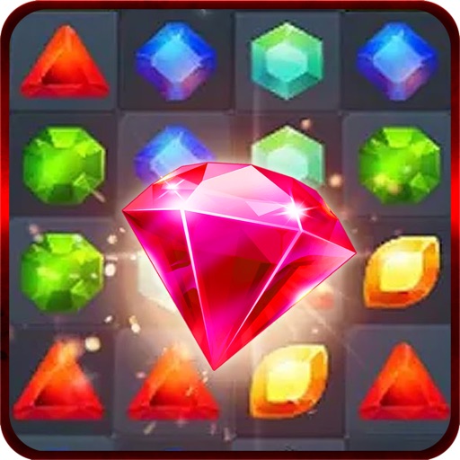 Jewels Classic 2017: Free Match 3 Diamond Icon