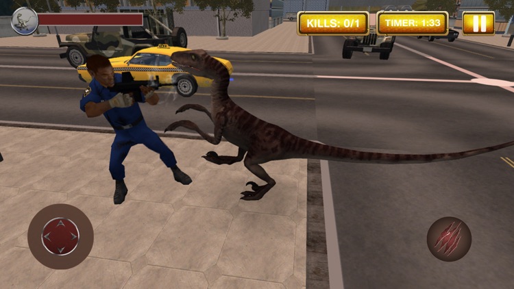 Dino Rage : City Rampage screenshot-3