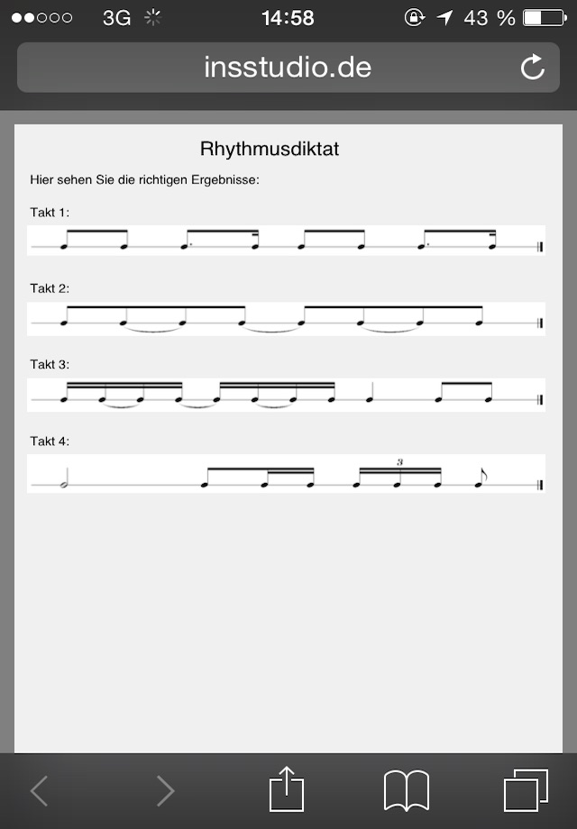 Rhythm Dictation screenshot 3