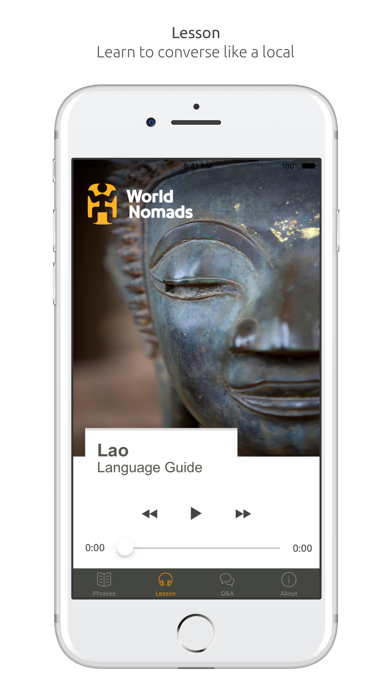 How to cancel & delete Lao Language Guide & Audio - World Nomads from iphone & ipad 3