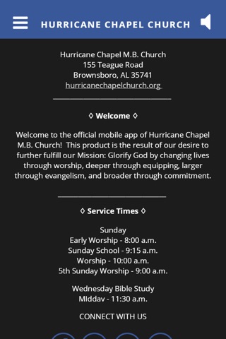 Hurricane Chapel Church screenshot 2