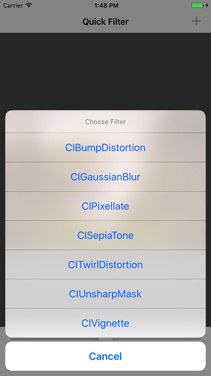 Quick Filter - Quick And Simple Photo Editing