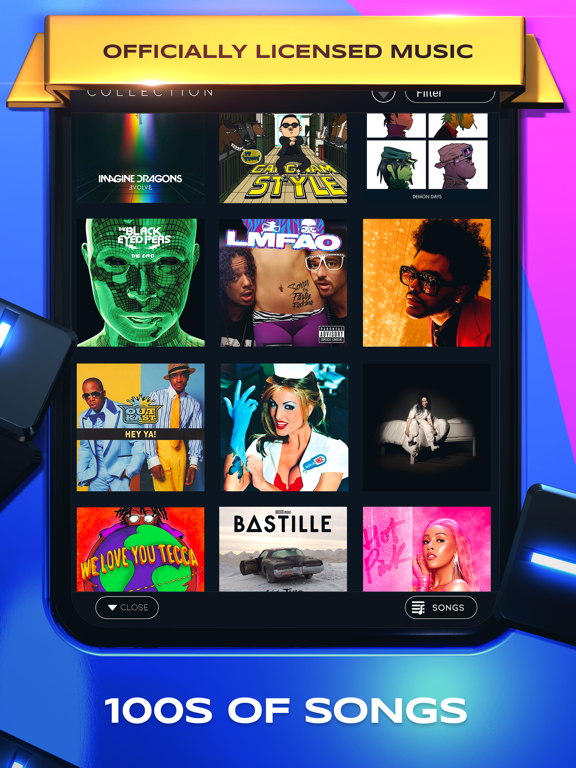 Beatstar iPad app afbeelding 1