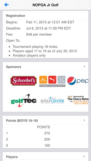 Northern Ohio PGA Junior Golf(圖2)-速報App