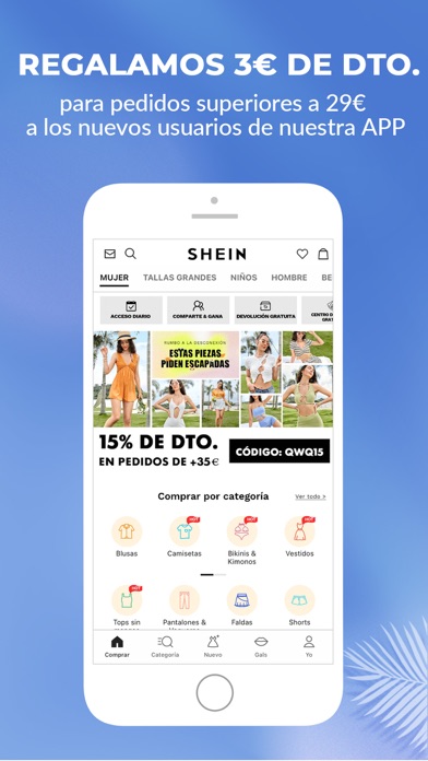 SHEIN - Tienda online iPhone Capturas de pantalla