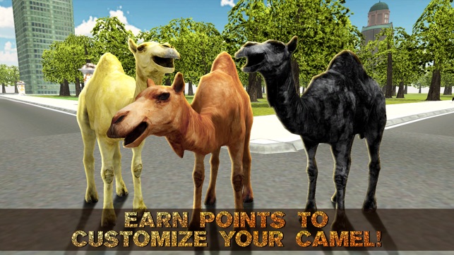 Angry Camel City Rampage Simulator 3D(圖2)-速報App