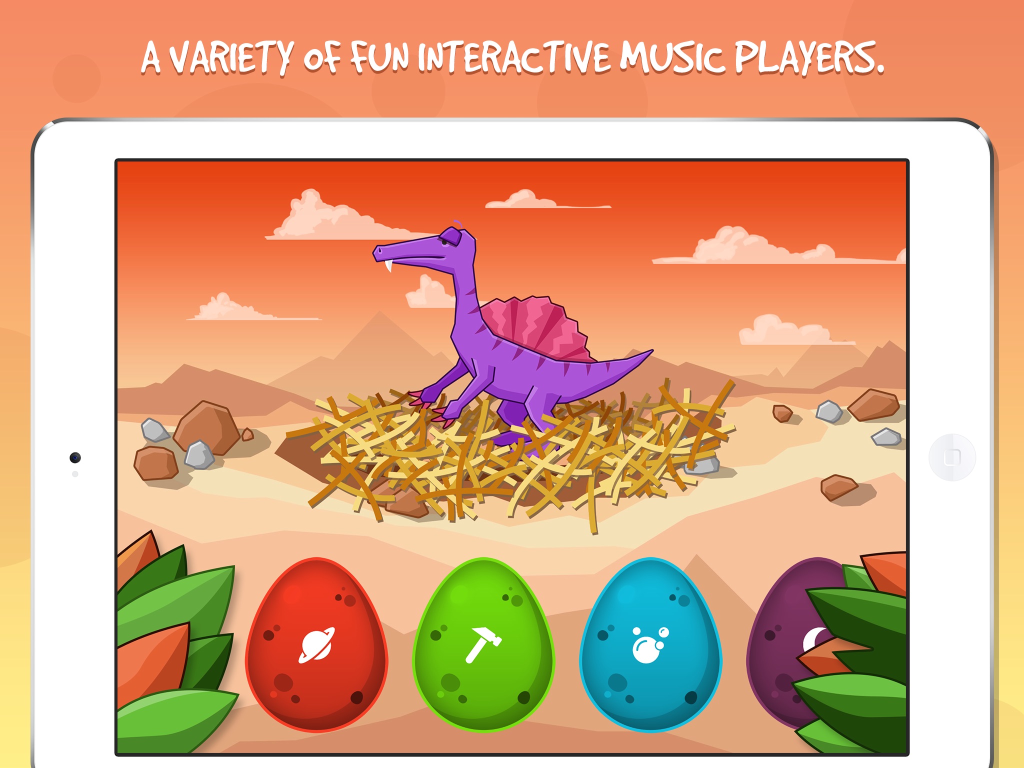 Moon Tunes - Music Player For Kids screenshot 2