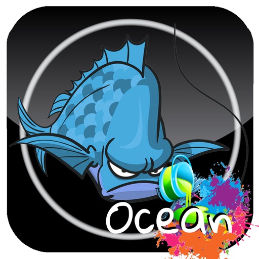 Ocean Animals Coloring Book - Finger Paint Book iOS App