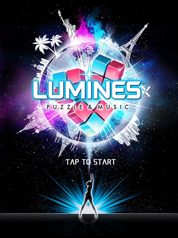 LUMINES PUZZLE AND MUSIC на iPad