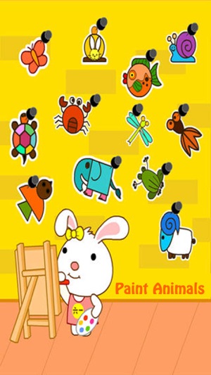 Paint Animals : Draw for Kids - Coloring