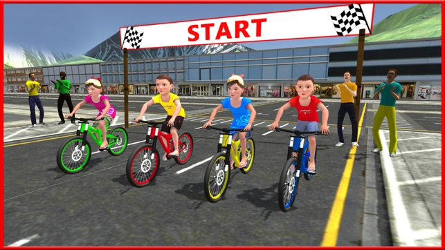 Kids Bicycle Rider Street Race 2017 3D(圖3)-速報App