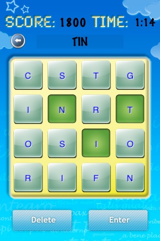 Word Tap Classic screenshot 3