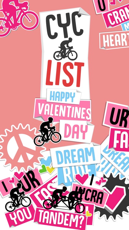 CycList Valentines