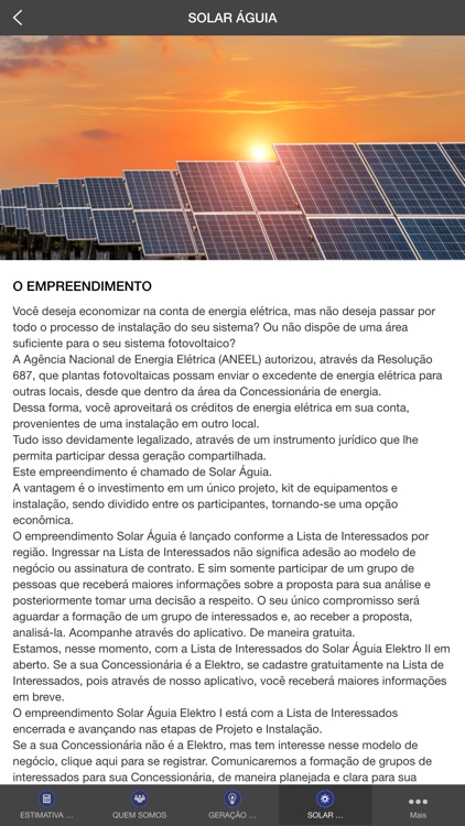 Águia Energia Solar screenshot-3