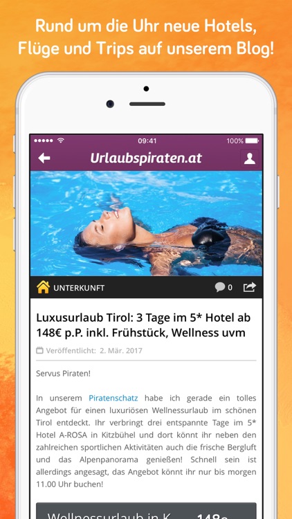 Urlaubspiraten.at screenshot-3