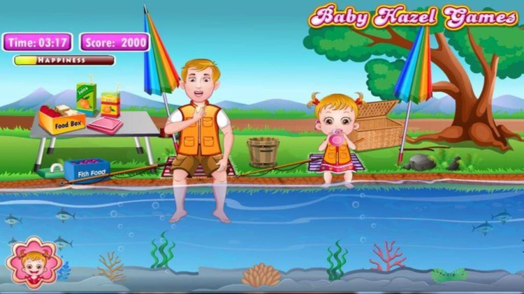 Baby Hazel : Fishing Time