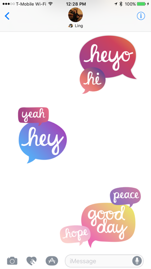 Heyo - Beautiful Handwritten Color Speech Bubble(圖4)-速報App