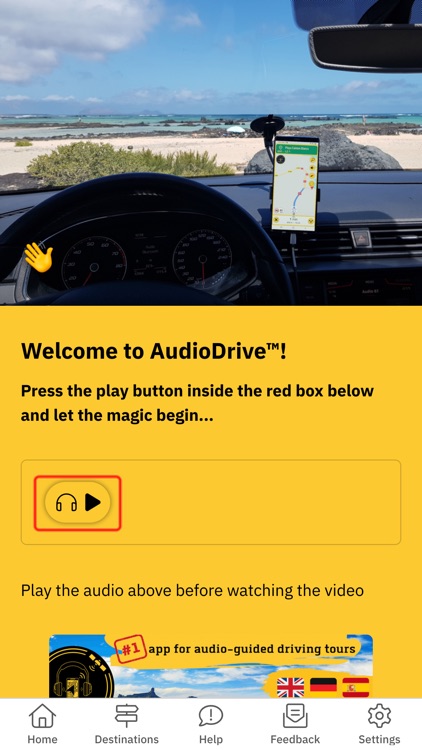 AudioDrive App