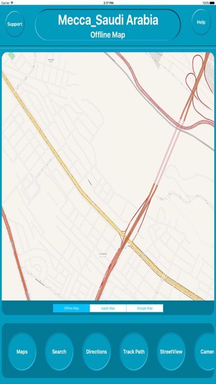 Mecca Saudi Arabia Offline Map Navigation