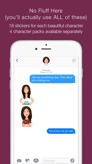 Telle-Donna: Chic stickers for women & girl talk(圖5)-速報App