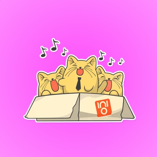 Fluffy Cats Stickers icon